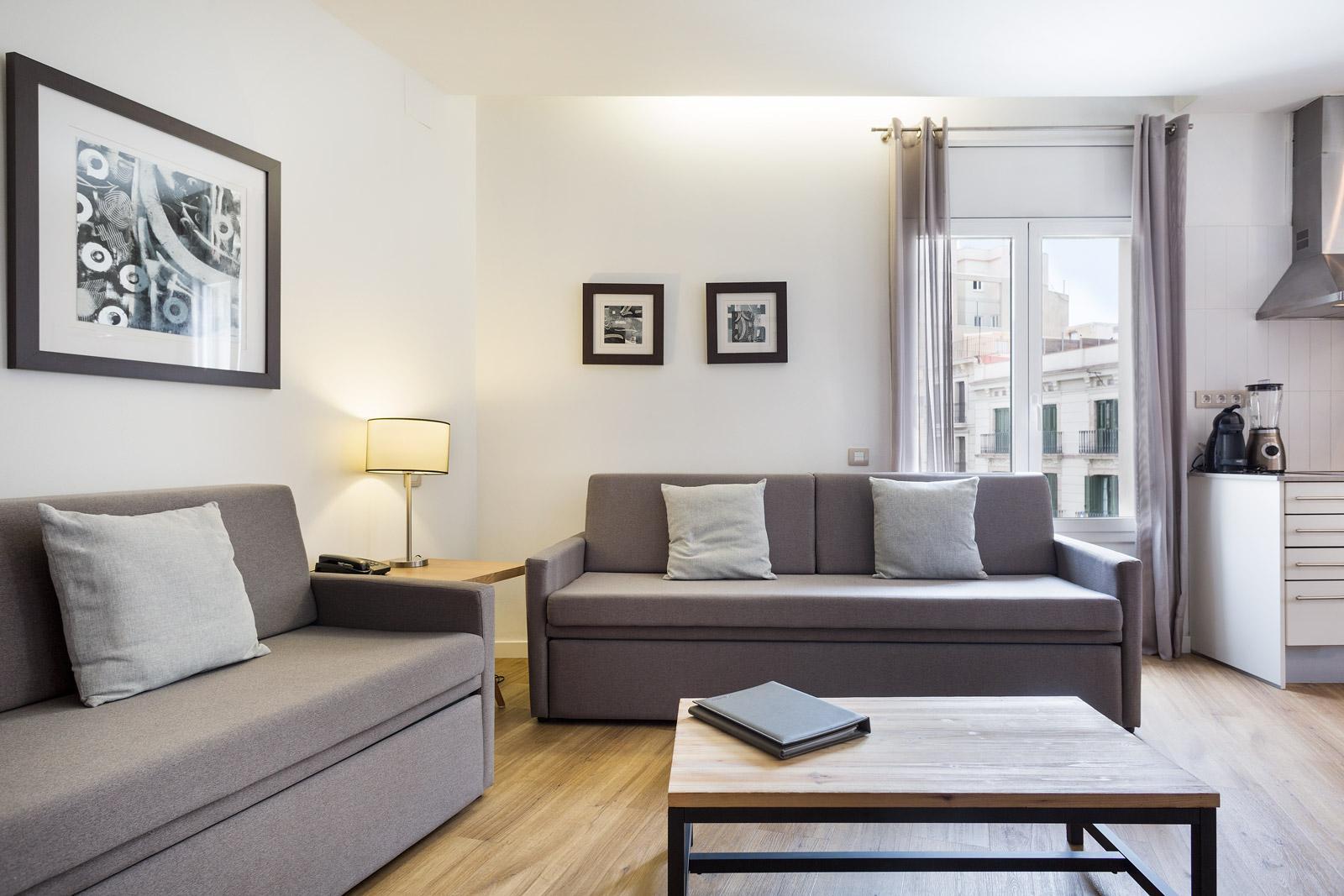 Amister Apartments Barcelona Eksteriør bilde